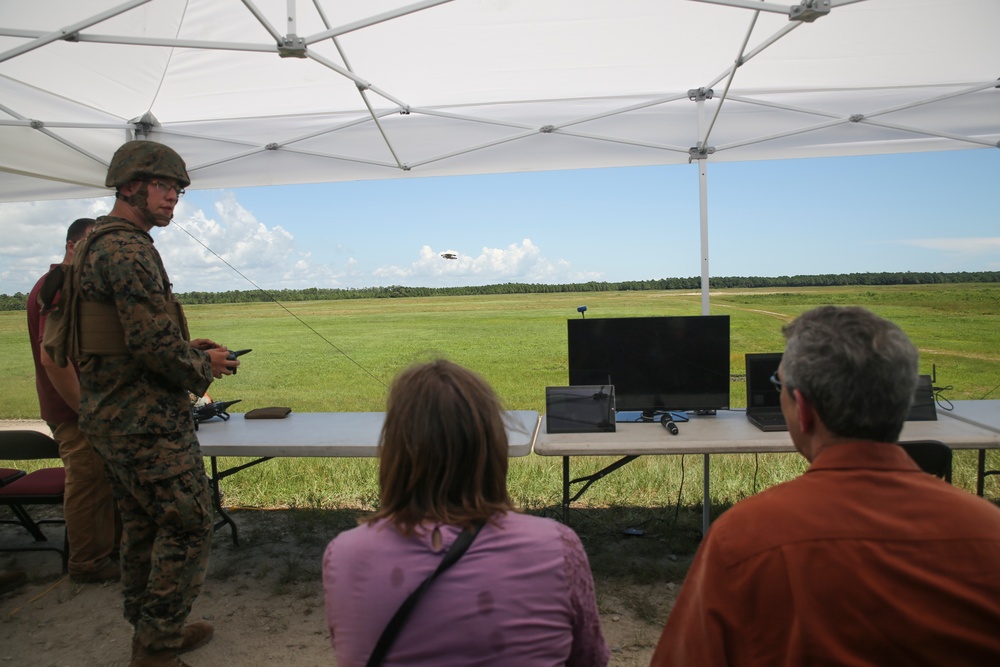 DoD officials observe logistical innovation throughout II MEF