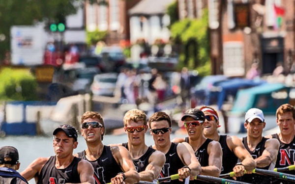 World class rower becomes Marine Officer