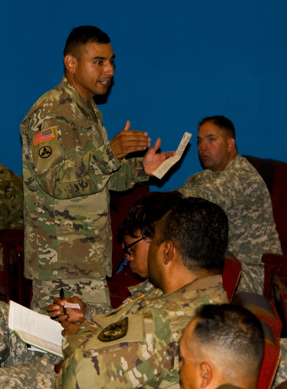 4IDSB CSM visits Sister Sustainment Brigade in California