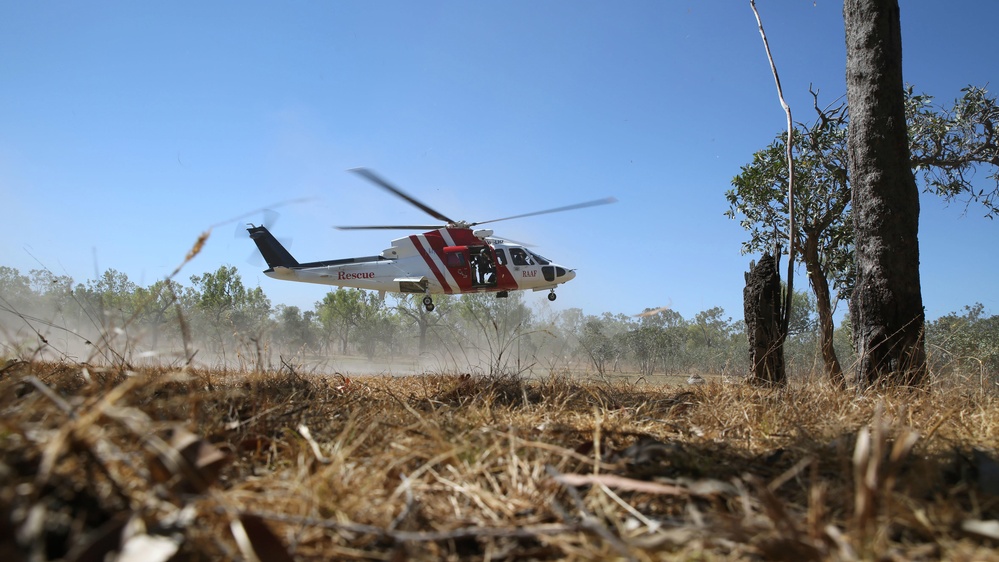 VMFA-122 medical team trains with Australian SAR crew