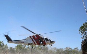VMFA-122 medical team trains with Australian SAR crew