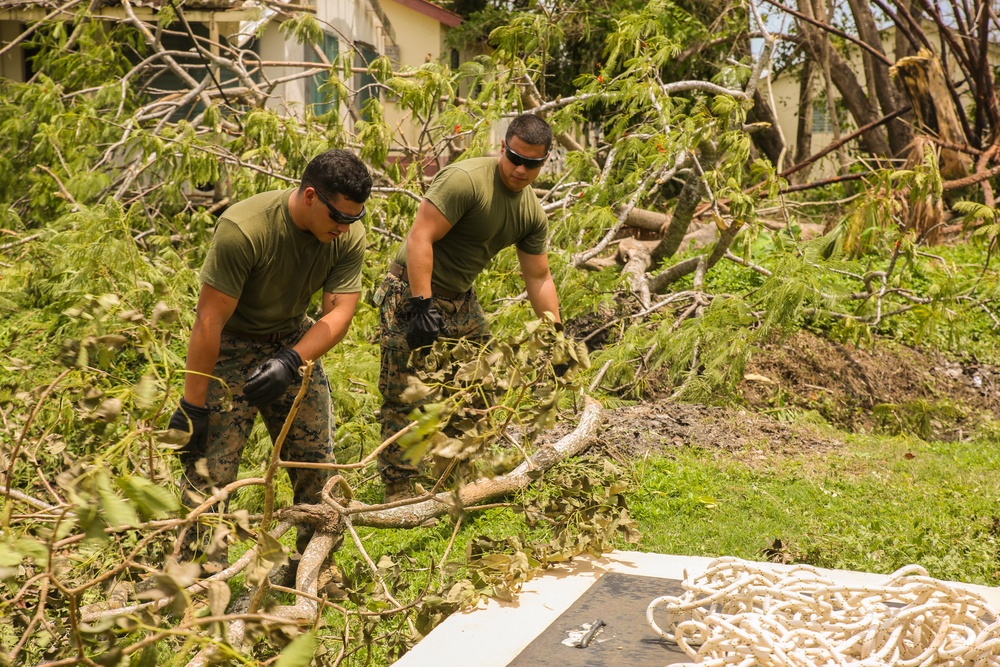 MWSD-31 provides cleanup support after hurricane