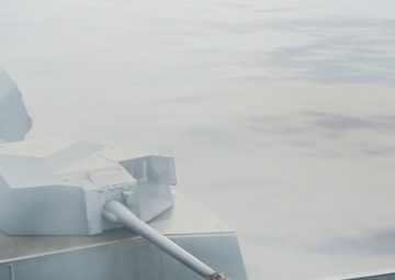 Green Bay fires 30mm gun