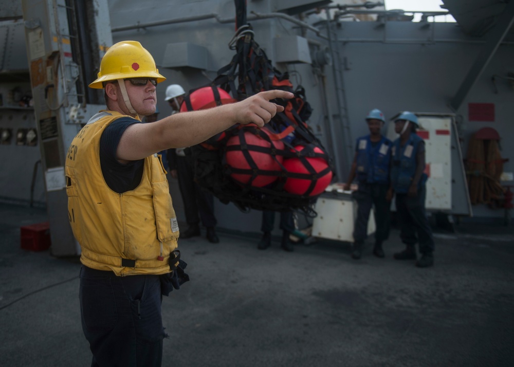 USS STOUT (DDG 55) DEPLOYMENT 2016