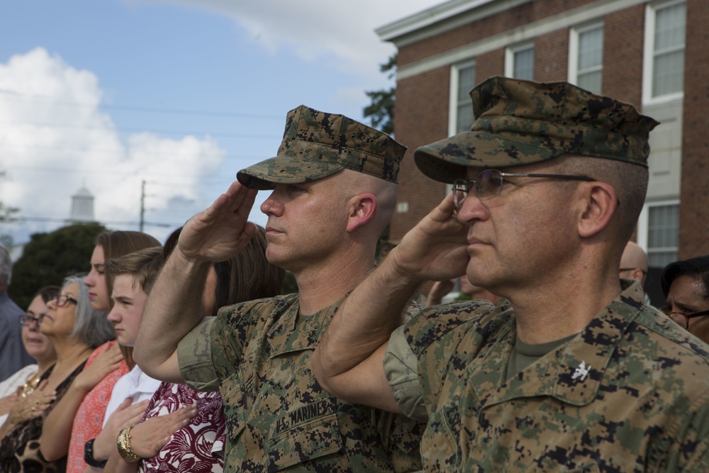 Maj. Timothy B. Teed Retirement Ceremony