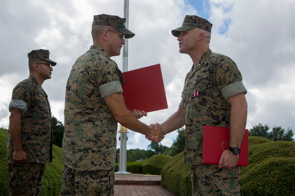 Maj. Timothy B. Teed Retirement Ceremony