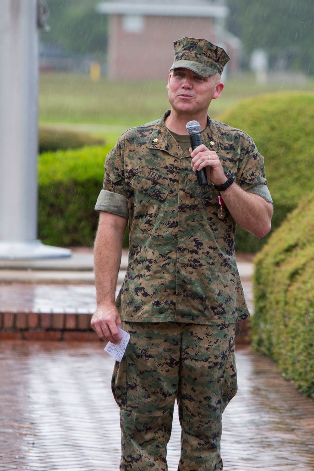 Maj. Timothy B. Teed Retirement Ceremony