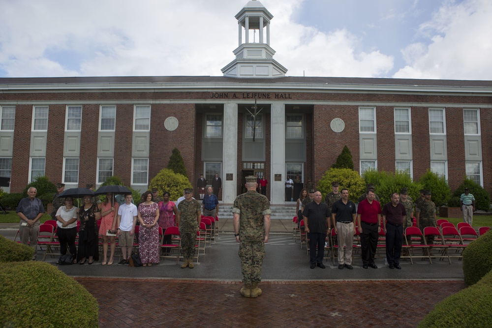 Maj. Timothy B. Teed Retirement Ceremony