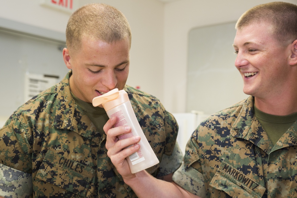 BSRF Marines receive care packages