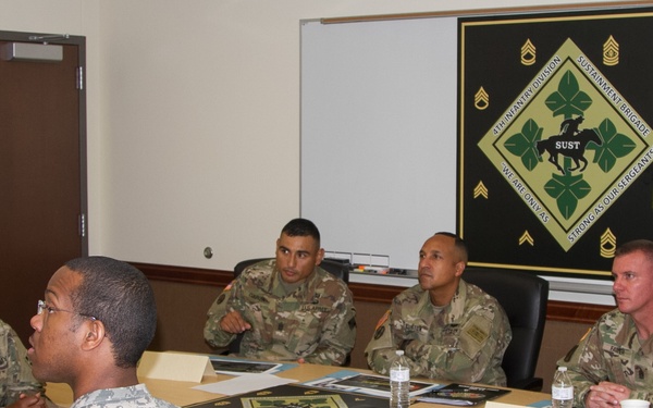 Combat Readiness Center CSM visits Fort Carson