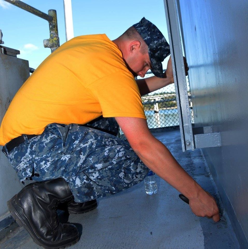 Chief selects help restore USS Turner Joy