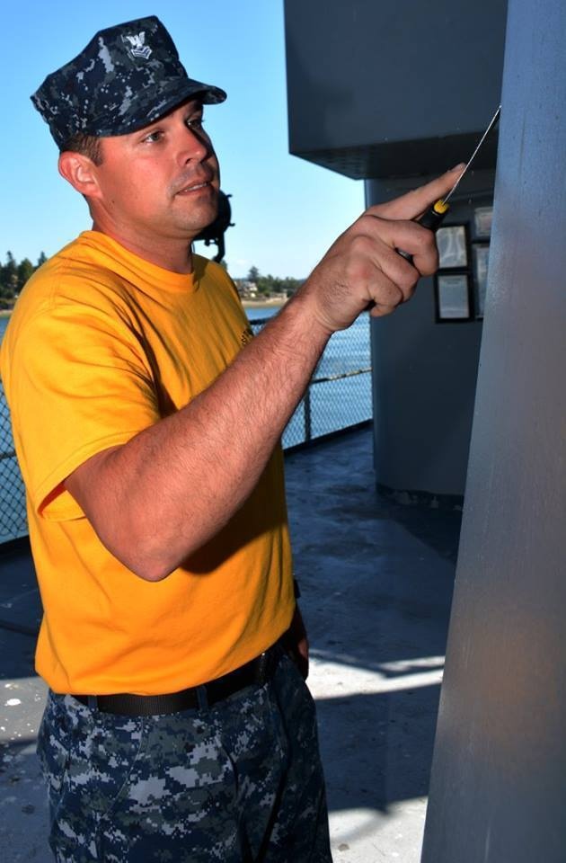 Chief selects help restore USS Turner Joy