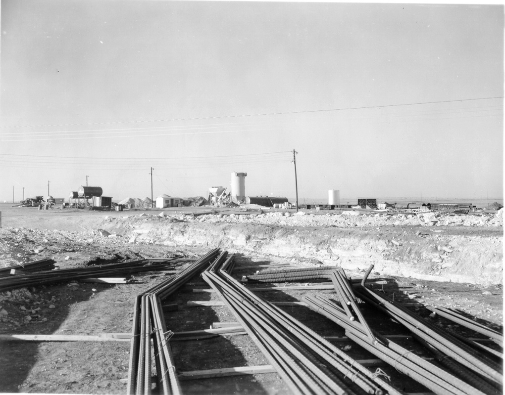 Construction of Atlas F Missile sites surrounding Dyess Air Force Base in the early 1960's