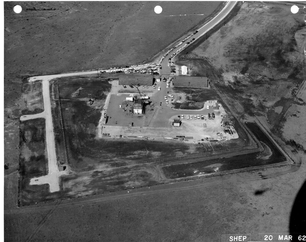 Construction of Atlas F Missile sites surrounding Dyess Air Force Base in the early 1960's