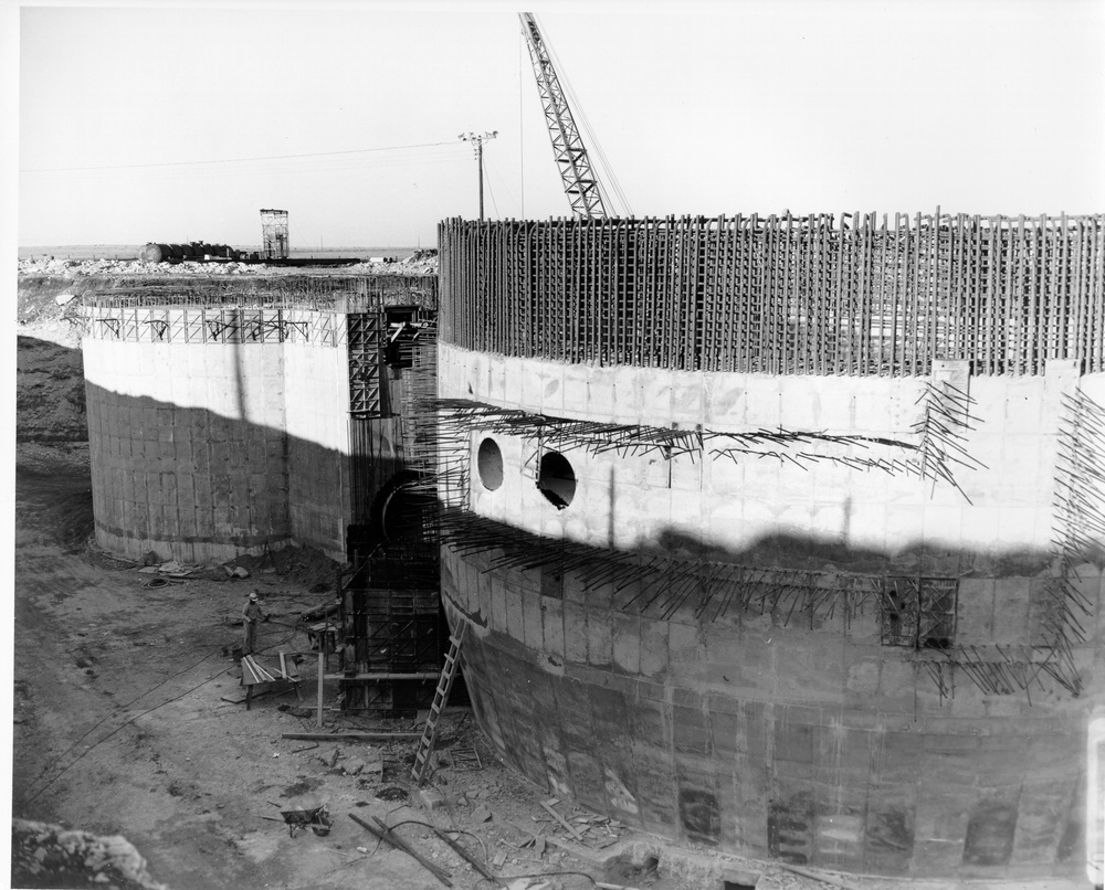 Construction of Atlas F Missile sites surrounding Dyess Air Force Base in the early 1960's