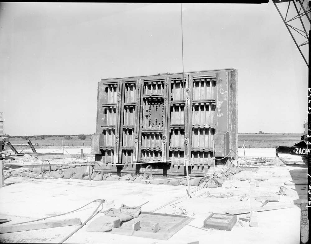 Construction of Atlas F Missile sites surrounding Dyess Air Force Base in the early 1960's