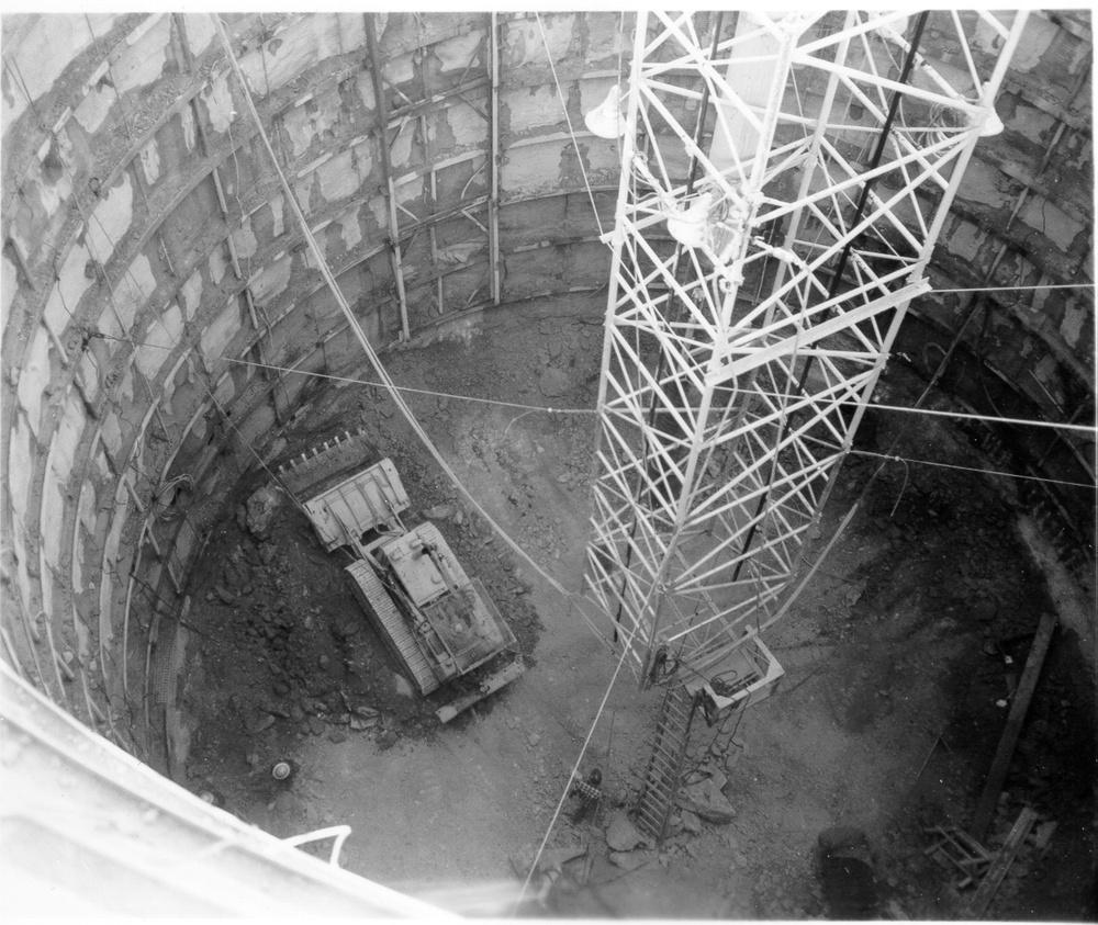 Construction of Atlas F Missile sites surrounding Dyess Air Force Base in the early 1960's