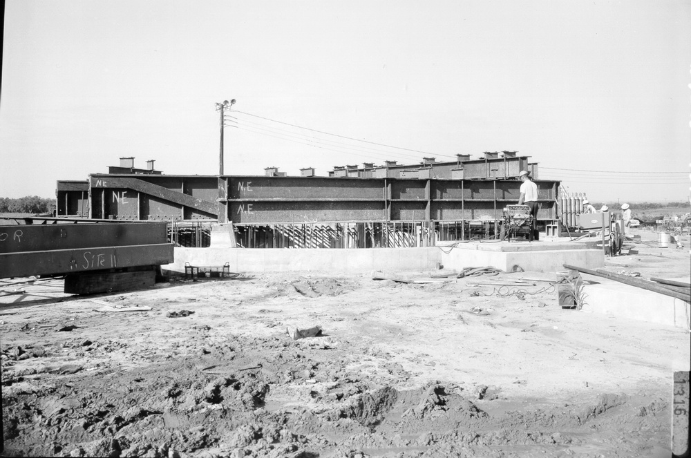 Construction of Atlas F Missile sites surrounding Dyess Air Force Base in the early 1960's