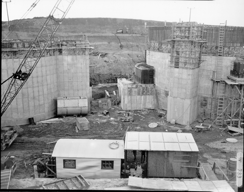 Construction of Atlas F Missile sites surrounding Dyess Air Force Base in the early 1960's