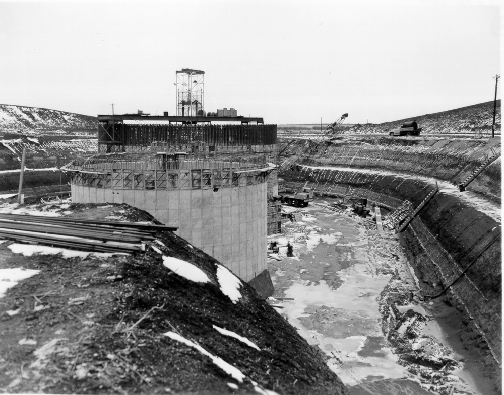 Construction of Atlas F Missile sites surrounding Dyess Air Force Base in the early 1960's