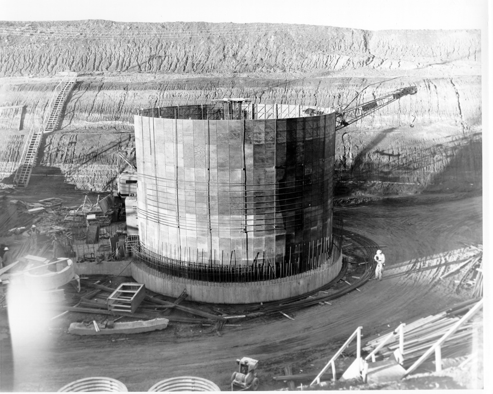 Construction of Atlas F Missile sites surrounding Dyess Air Force Base in the early 1960's