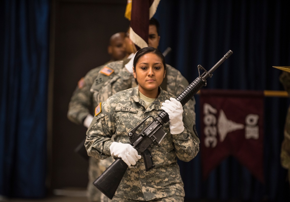 3297th USAH Color Casing Ceremony