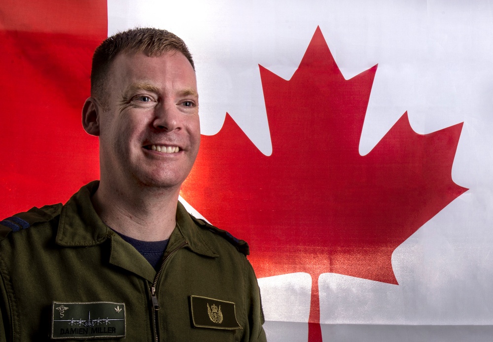 Canadian officer Capt. Damien Miller gains experience through exchange program