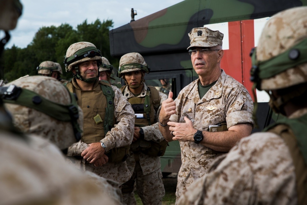 Train like we fight: Reserve Marines and Sailors take part in simulated training