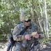 Soldier Conducts Improvised Explosive Device Training Lane