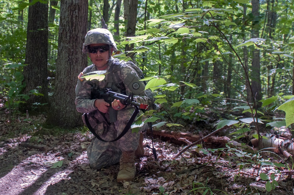 Soldier Conduct Movement-to-Contact Training Lane