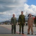 Estonian AF commander visits 493rd FS Airmen