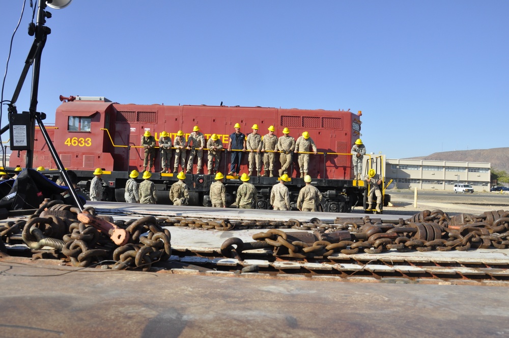The ins and outs of Rail Operations training at MCLB Barstow