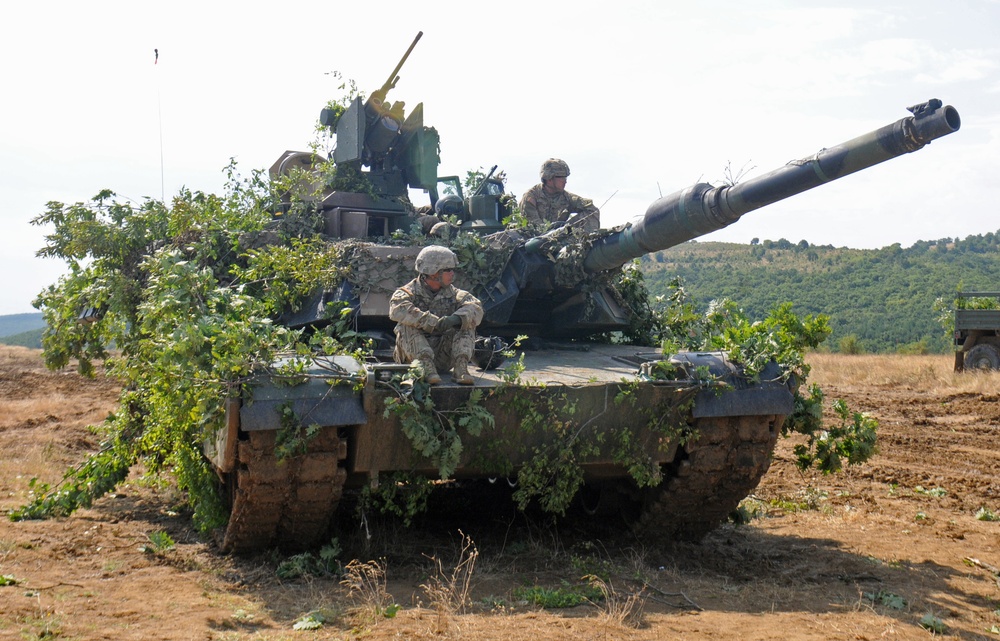 1/64 AR refines skills with Bulgarian military support