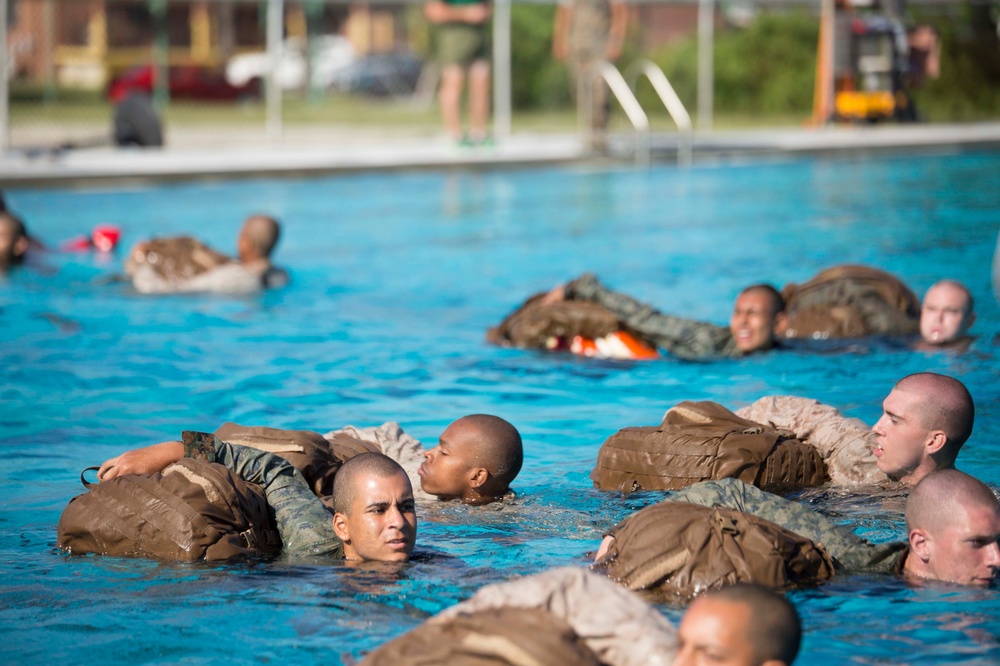 Bravo Company – Swim Qualification – July 12, 2016