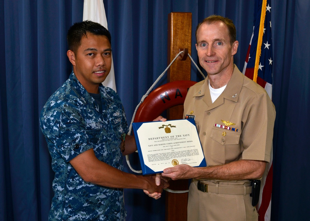 Awards at Naval Air Facility Misawa