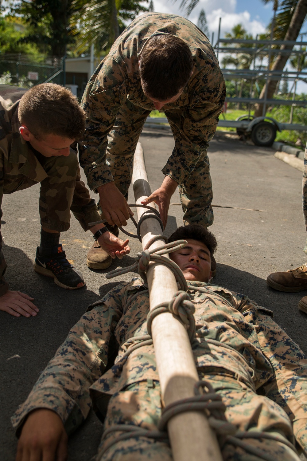 Marines and French soldiers will ‘knot’ survive without this training