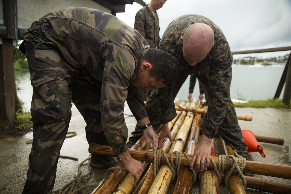 Marines and French soldiers will ‘knot’ survive without this training