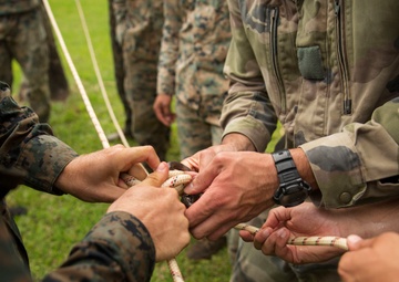 Marines and French soldiers will ‘knot’ survive without this training