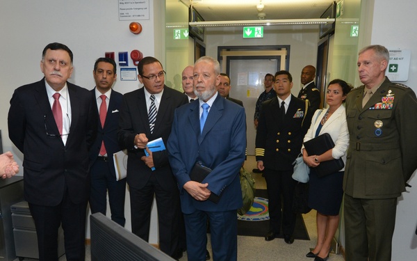 Libyan Prime Minister visits Africa Command