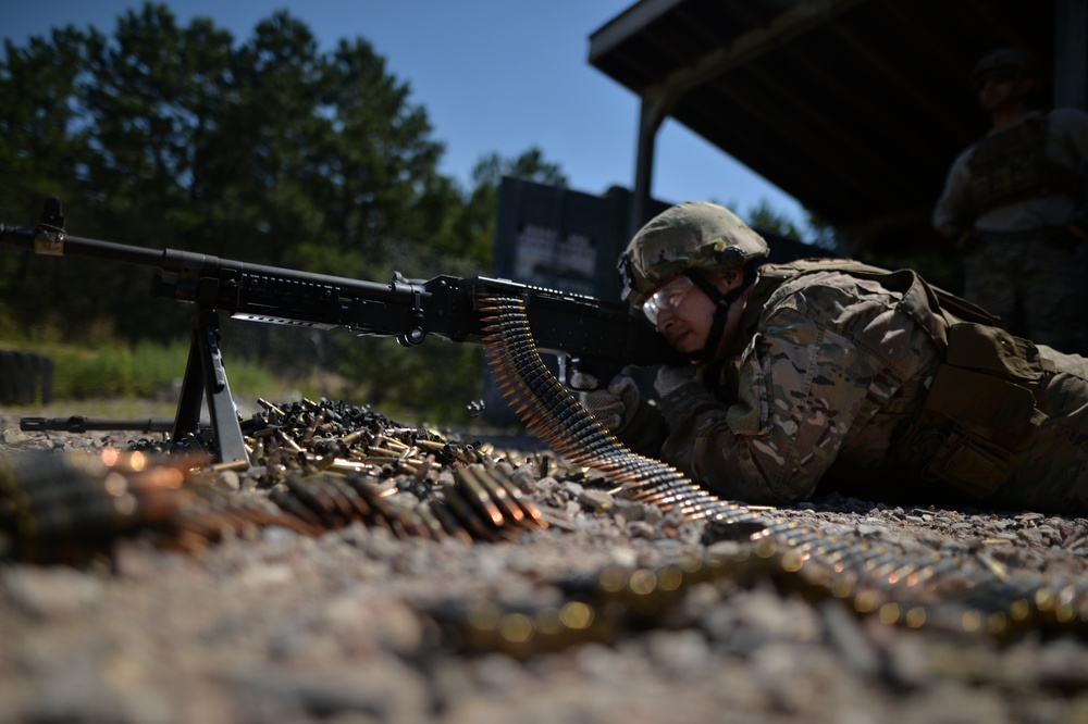 106th Security Forces Squadron Trains on the Firing Range