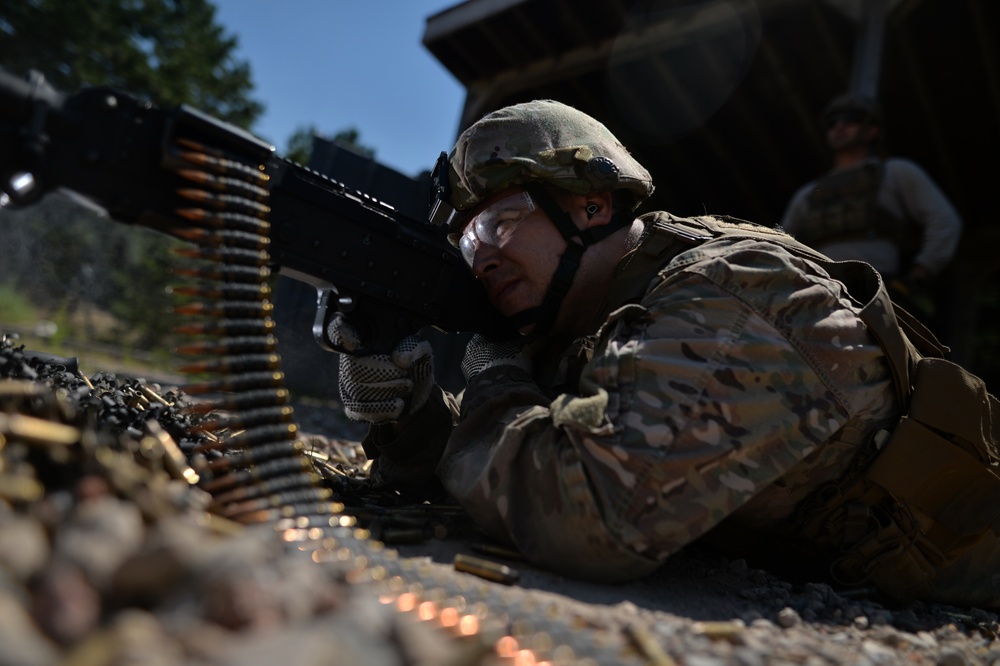 106th Security Forces Squadron Trains on the Firing Range