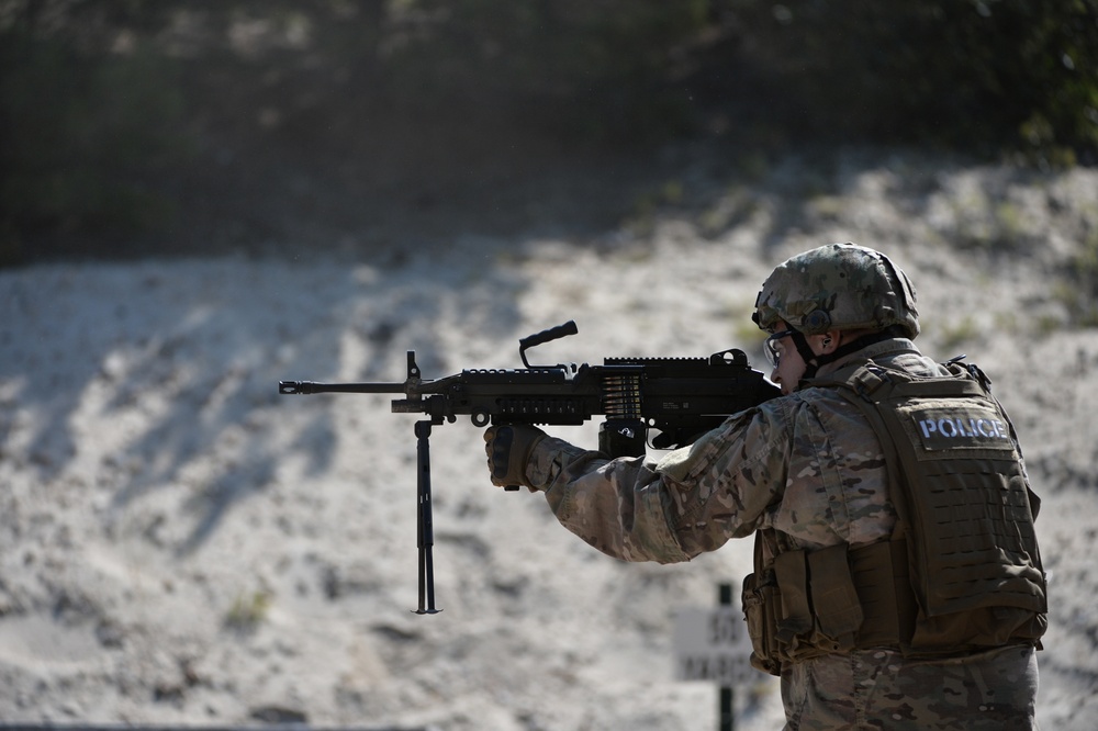 106th Security Forces Squadron Trains on the Firing Range