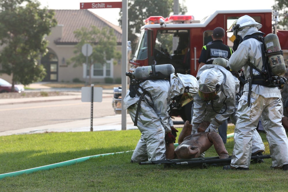 San Diego first responders conduct mass casualty exercise aboard MCAS Miramar