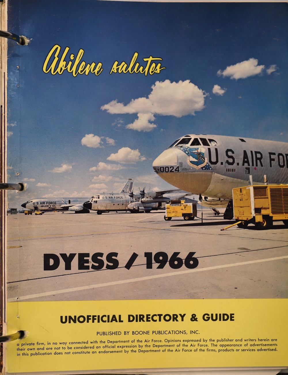 Dyess Air Force Base in the 1960s