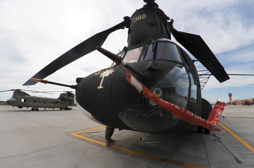 Last Mission for “Guard Copter 368”
