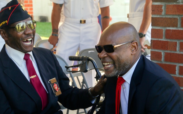 Families honored with medals on Montford Point Marine Day