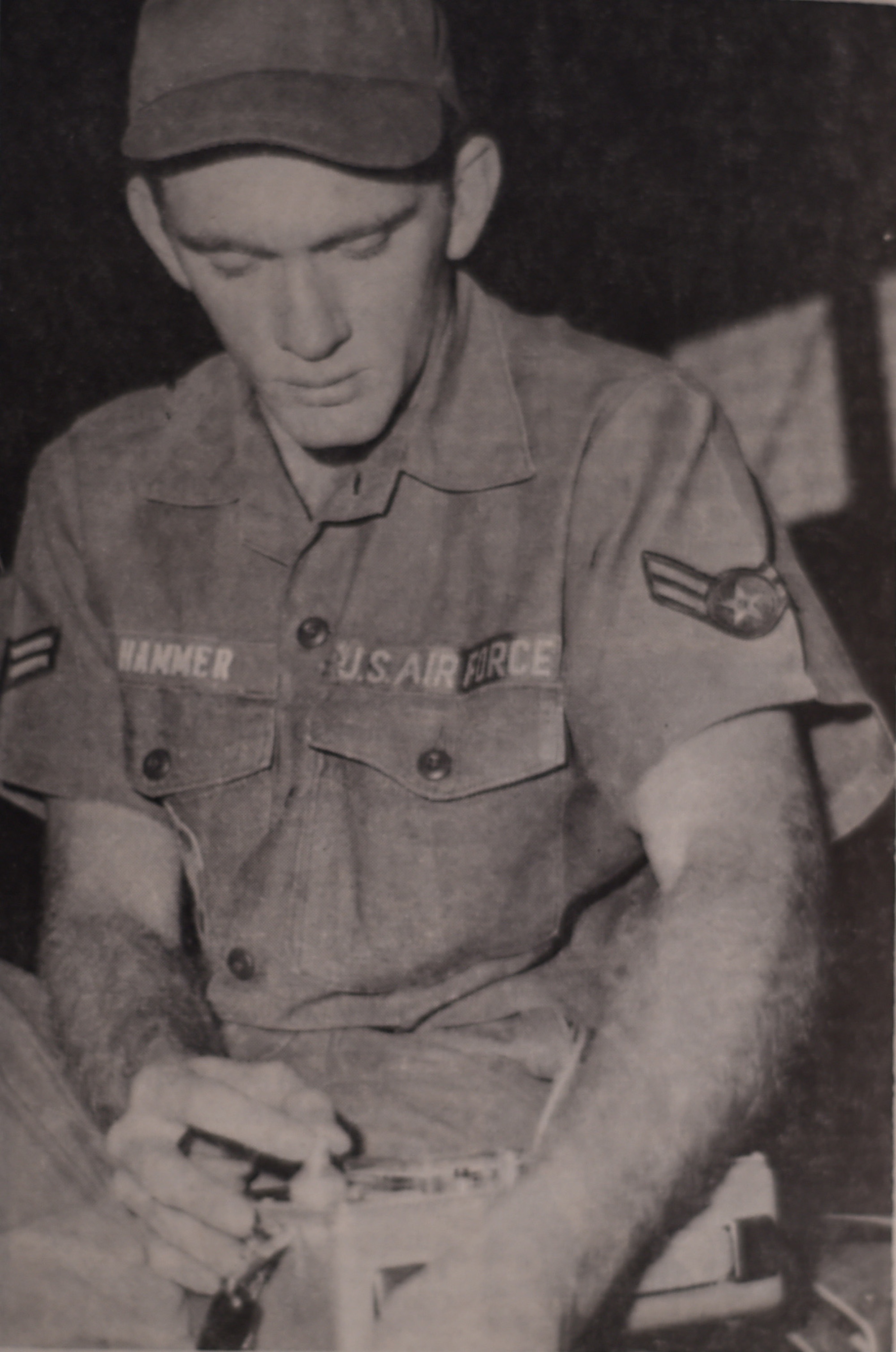 NOS Vintage 1970's US AIR FORCE M-65 3rd フィールドジャケット M-S / 古着 ビンテージ 米軍実物 デッドストック ecwcs 