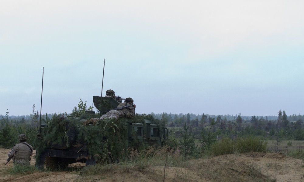 Latvian and U.S. Soldiers build relationships through training