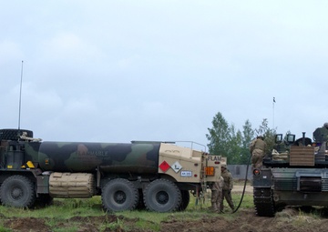 Latvian and U.S. Soldiers build relationships through training