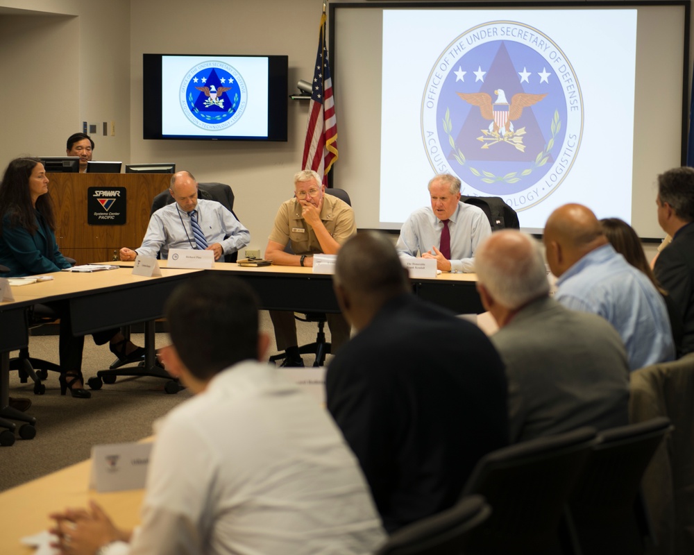 Undersecretary of Defense Visits U.S. Navy's Cyber Thought Leaders